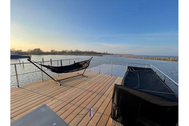 Hausboot Fjord Haven Mit Biosauna In Барт Экстерьер фото