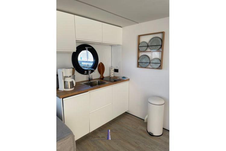 Hausboot Fjord Haven Mit Biosauna In Барт Экстерьер фото